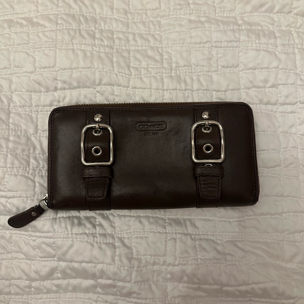 Y2K Vintage Coach Wallet 🤎